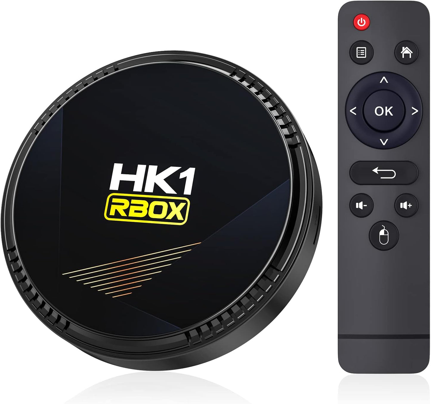 Android Box, Android 12.0 TV Box with 4GB RAM 32GB ROM Allwinner H618 Quad-Core 64-bit Cortex-A53, Builtin 2.4GHz/5.0GHz WiFi6 Bluetooth 5.0+, Support H.265/3D/8K Ultra HD/HDMI 2.0 Smart TV Box