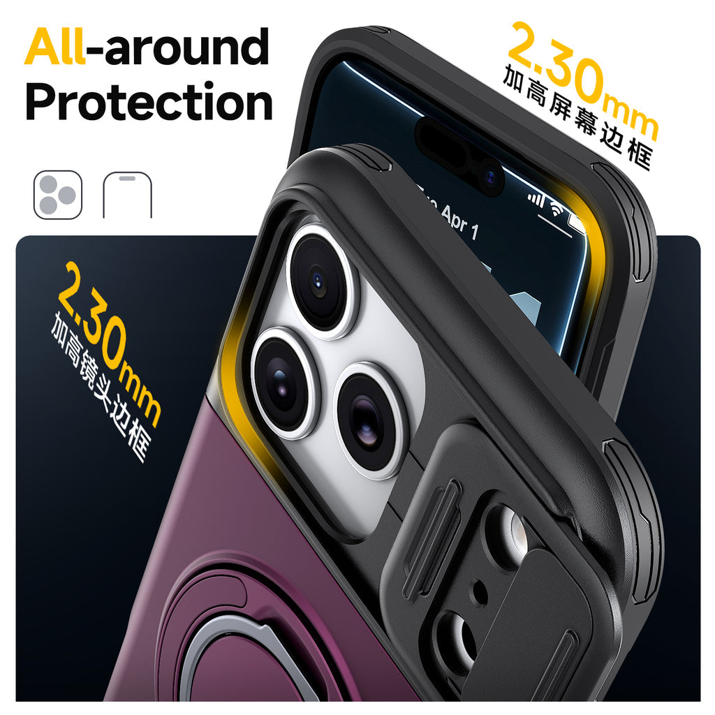 ShieldVault – 2-in-1 Shockproof Card Holder Phone Case