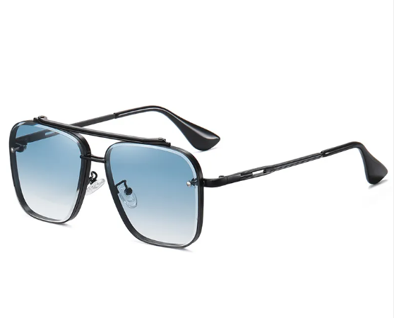 Dual-Tone Gradient Polarized Sunglasses