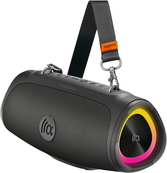Portable Loud Bluetooth Speaker, 60W Large Subwoofer Speakers Wireless Bluetooth 5.3 with Powerbank USB Charge Out,Rugged Outdoor for Party,Beach,Golf,Pool,Shower,Valentines Day Gifts