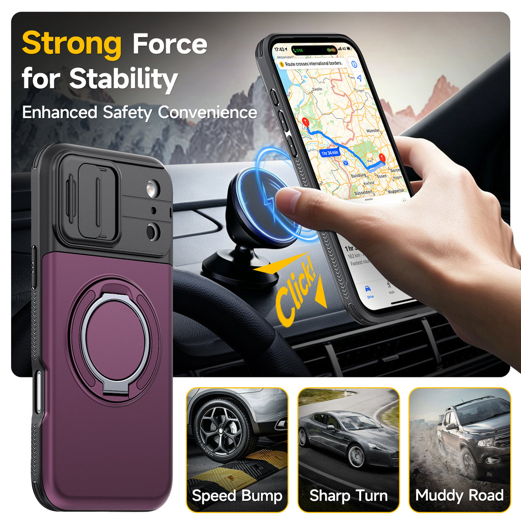 ShieldVault – 2-in-1 Shockproof Card Holder Phone Case