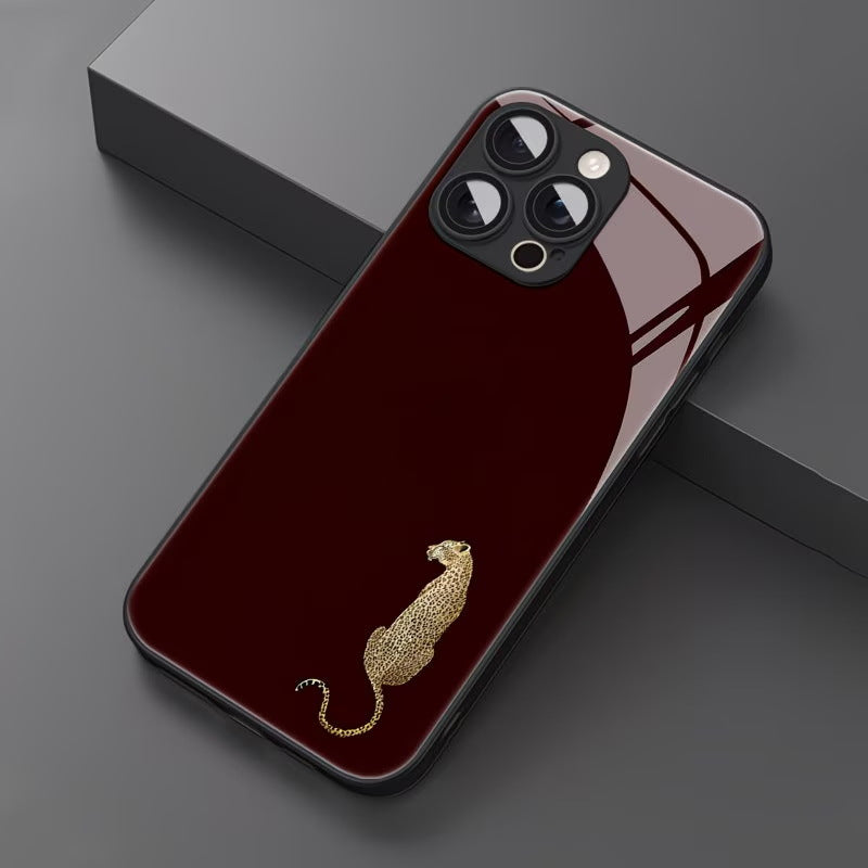 Premium-style Jaguar phone case For iPhone