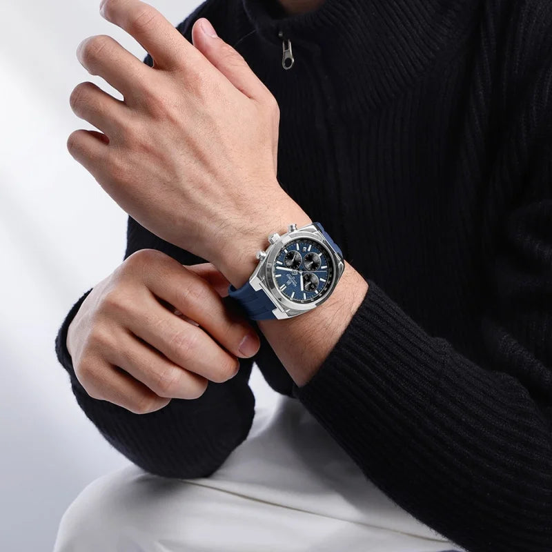 Naviforce NF-7132 Textured Dial Sport Watch