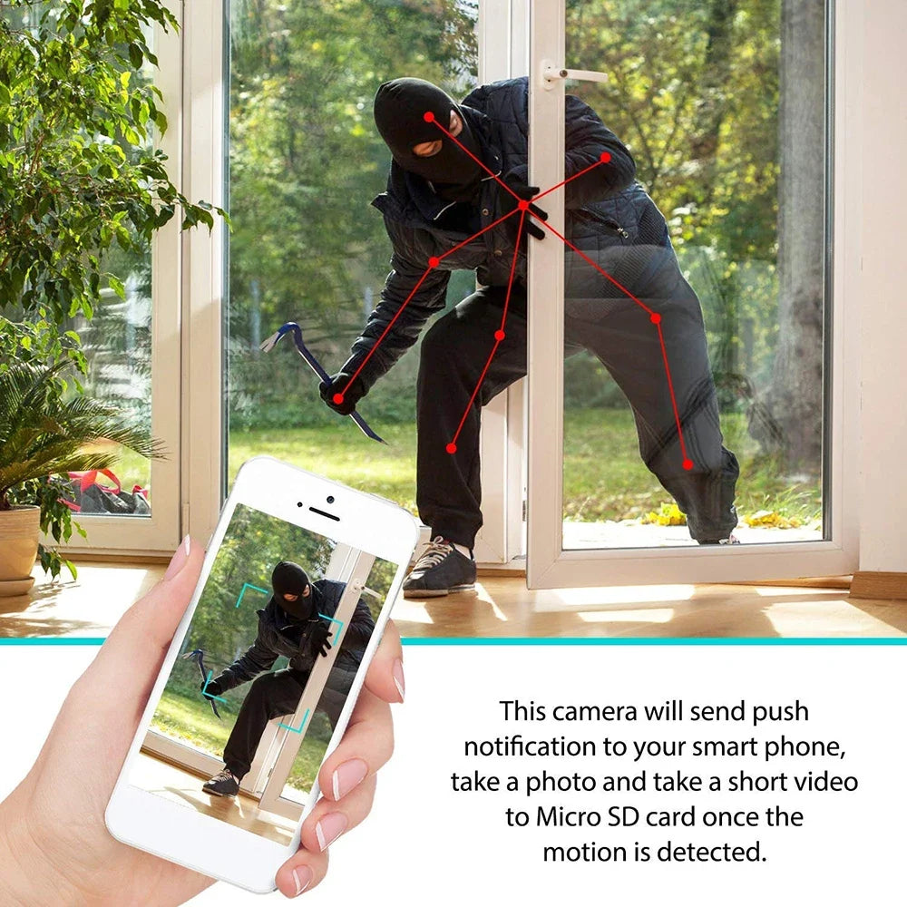 HUOMOI V1 Mini WiFi Camera with Motion Detection
