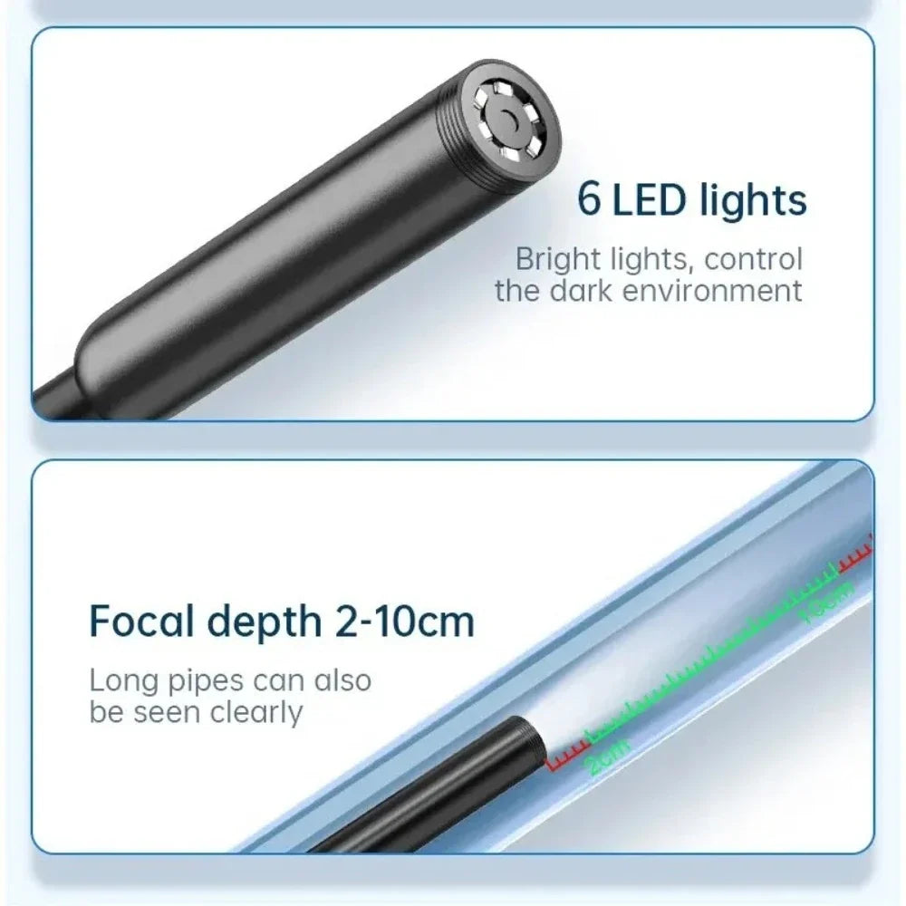 USB Endoscope Camera 5.5mm – OTG Android Borescope Snake Cam