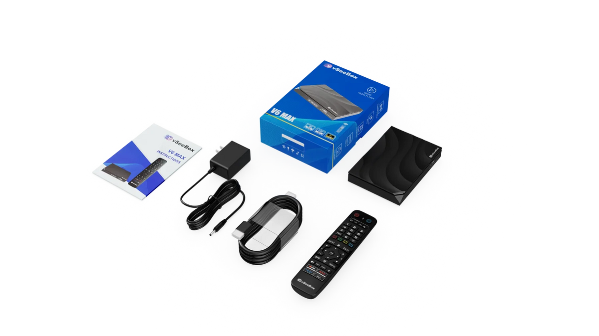 vSeeBox V6 Max Android 14 Streaming