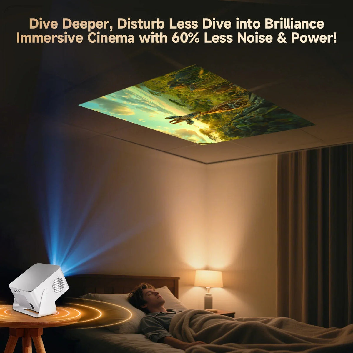 Magcubic HY350 Max 1080P Projector with Auto Focus