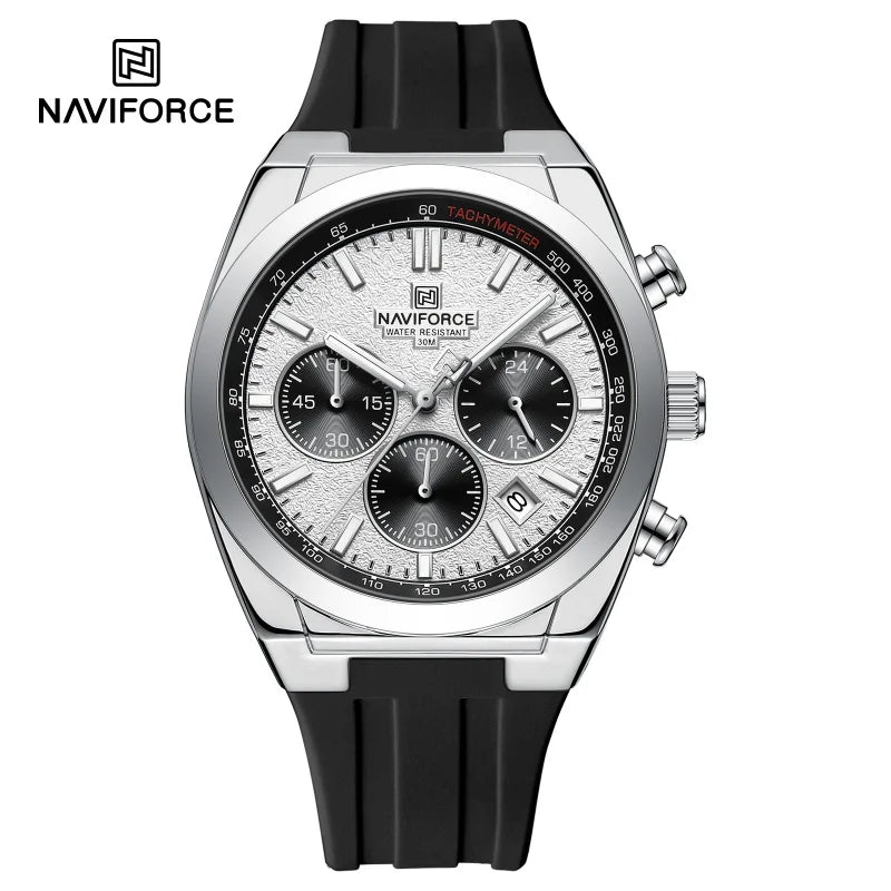 Naviforce NF-7132 Textured Dial Sport Watch