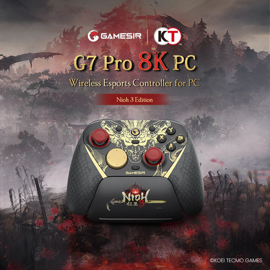 GameSir G7 Pro 8K Nioh 3 Edition Wireless PC Gaming Controller for Nintendo Switch 2, Android, iOS, PC, Steam Controller
