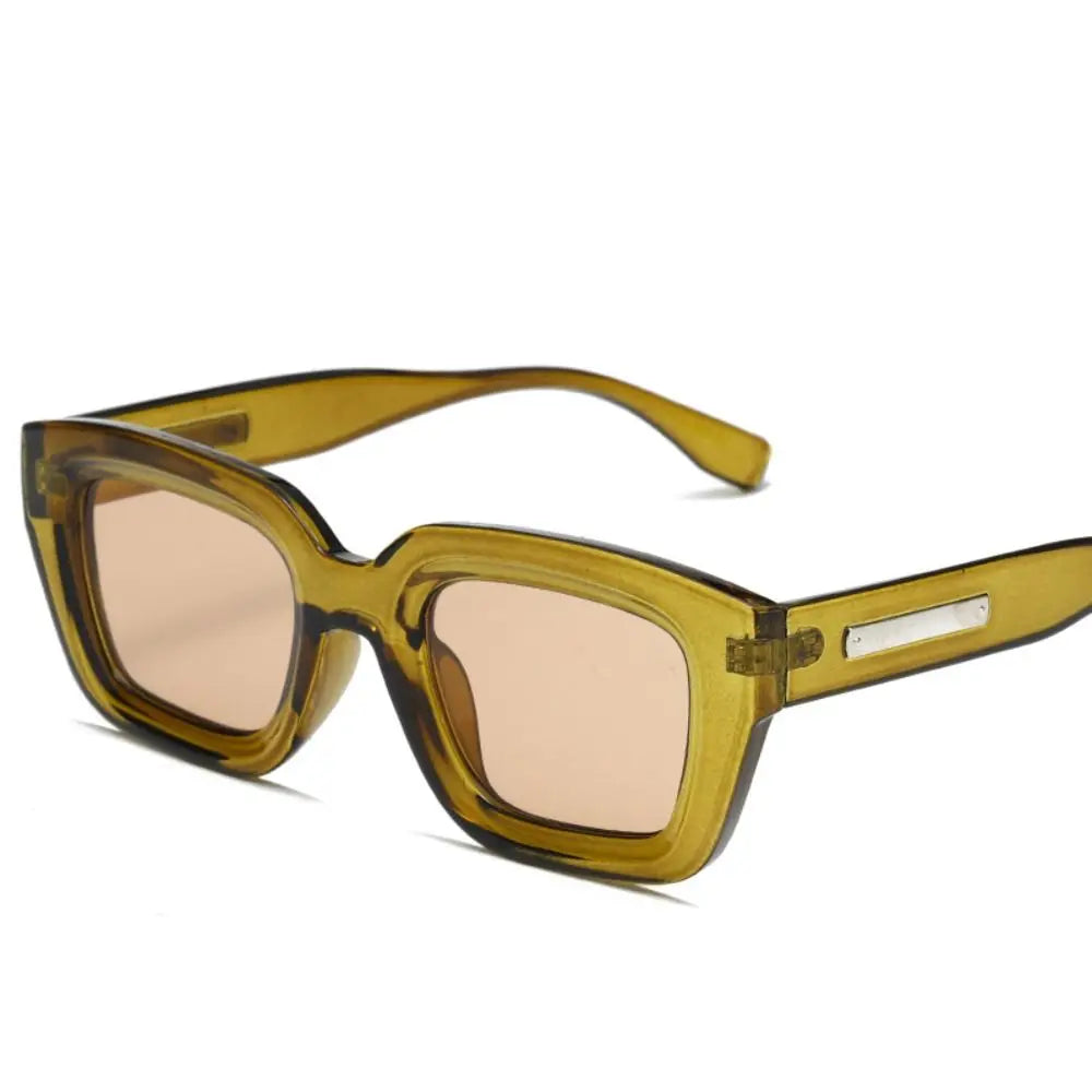 Y2K Rhinestone Decorated UV400 Sunglasses