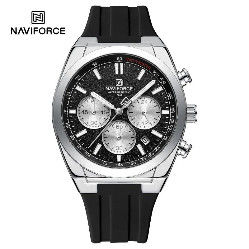 Naviforce NF-7132 Textured Dial Sport Watch