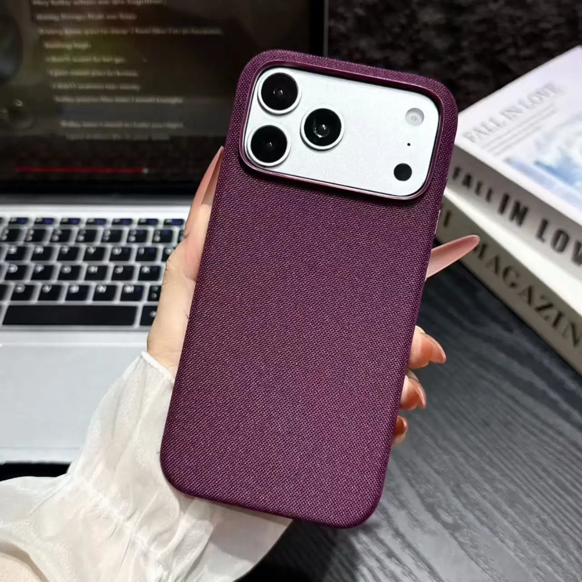 Premium Woven Case For IPhone 18 Pro Max Magsafe compatible