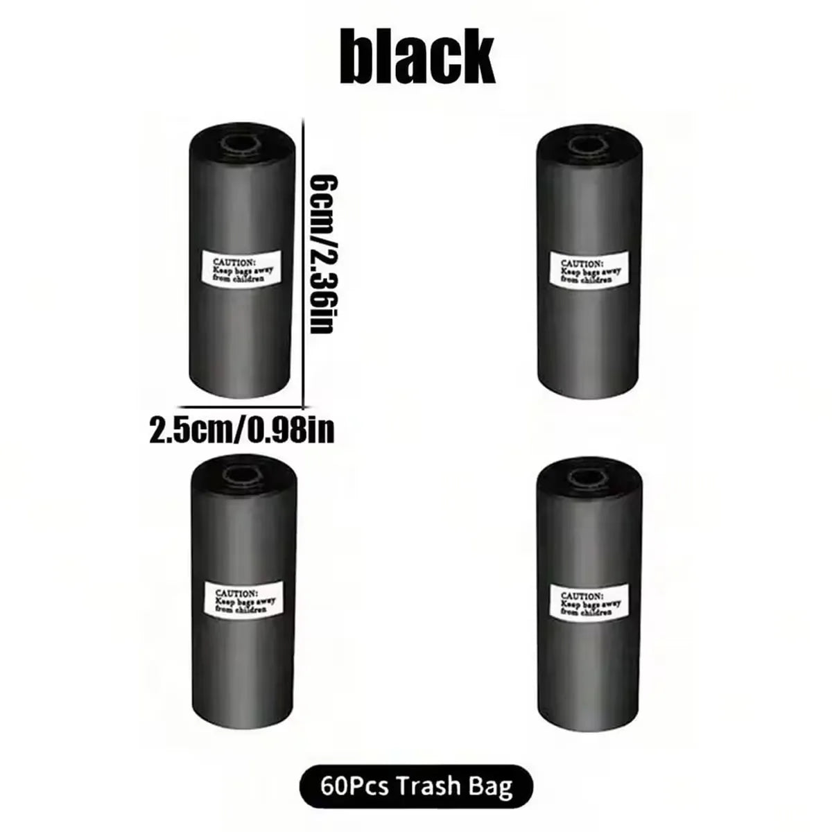 Mini Car Trash Can with Press-Open Lid