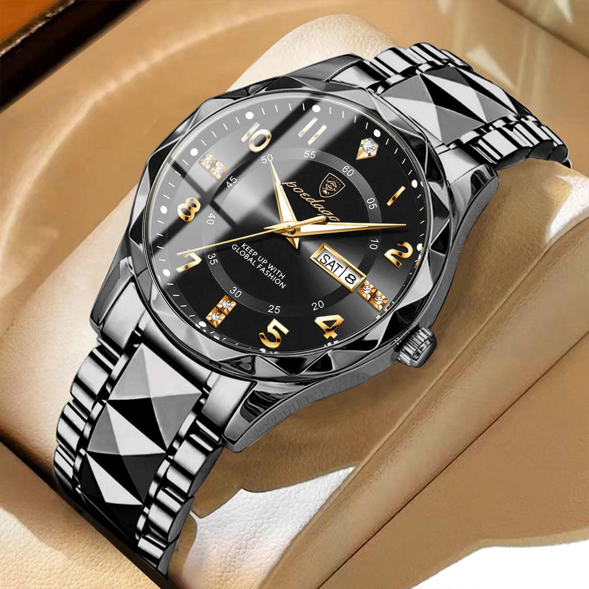 Reloj Titanforce – Reloj de Hombre – Reloj Deportivo de Titanio Impermeable con Cronógrafo y Alarma