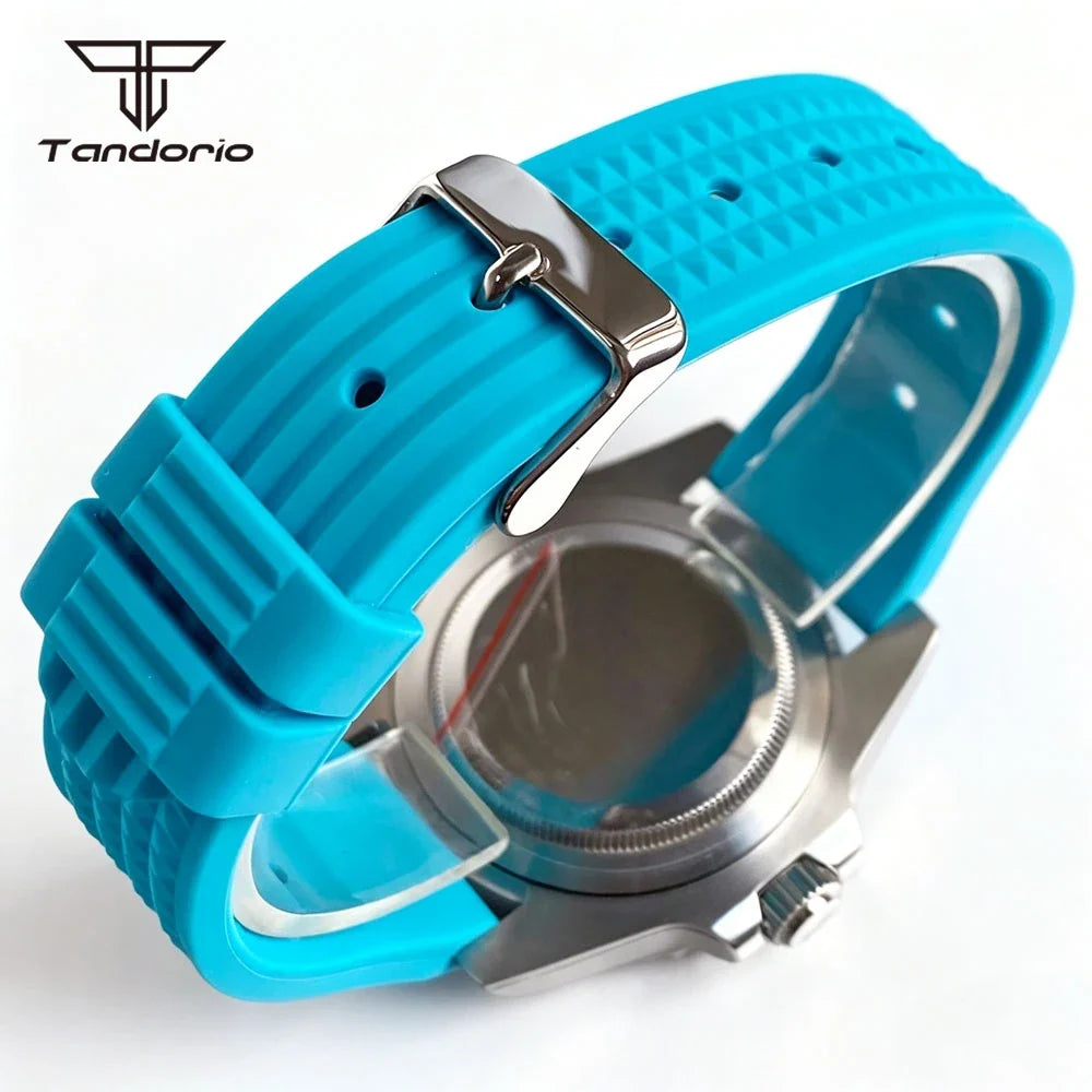 40MM Sand Dune Submariner Mod Tandorio TD266S Sapphire For  Miyota 8215/NH35/2824 Movt 10ATM