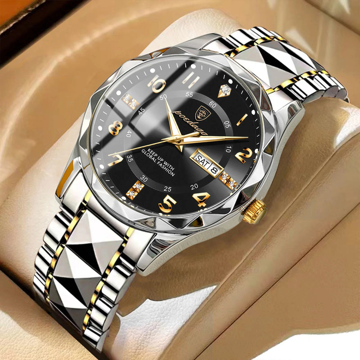 Reloj Titanforce – Reloj de Hombre – Reloj Deportivo de Titanio Impermeable con Cronógrafo y Alarma