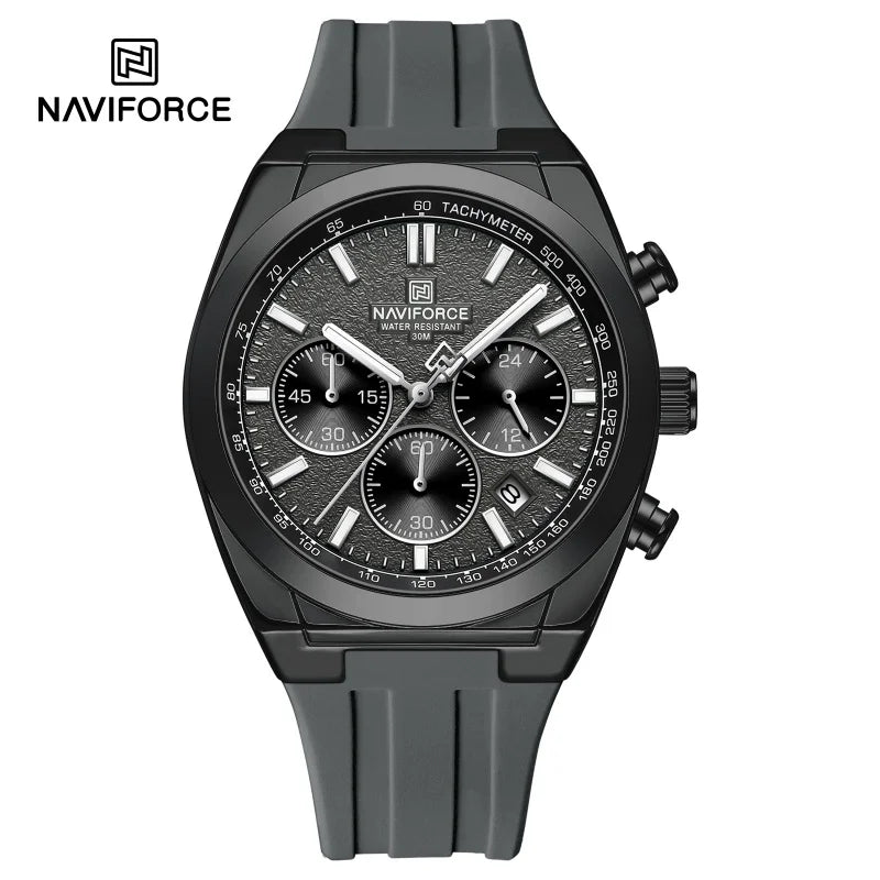 Naviforce NF-7132 Textured Dial Sport Watch
