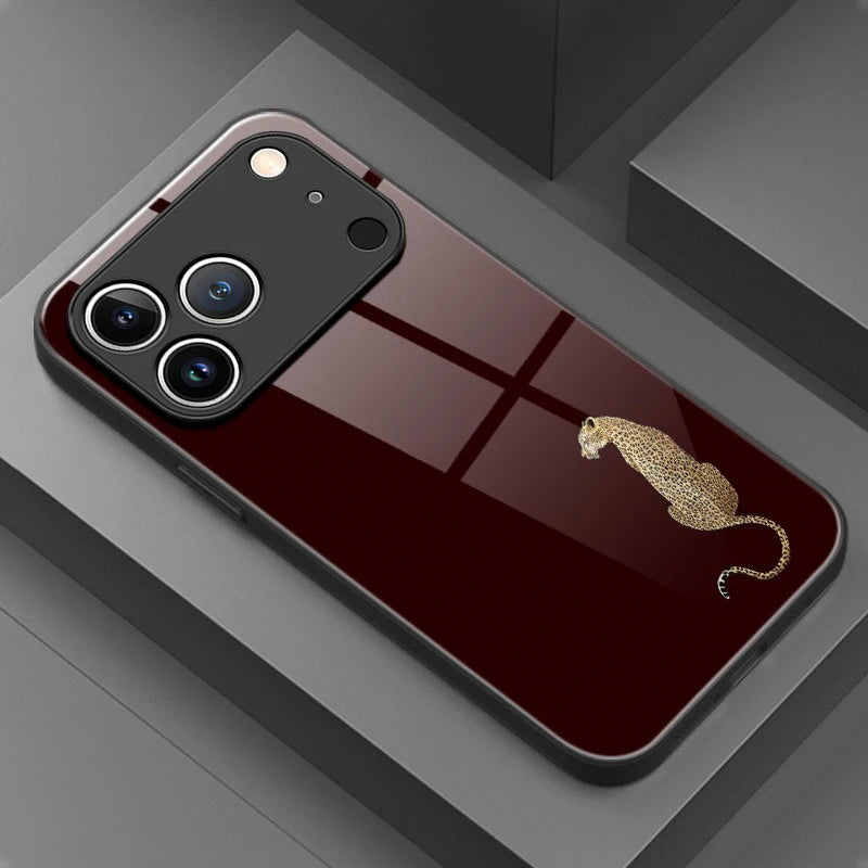 Premium-style Jaguar phone case For iPhone
