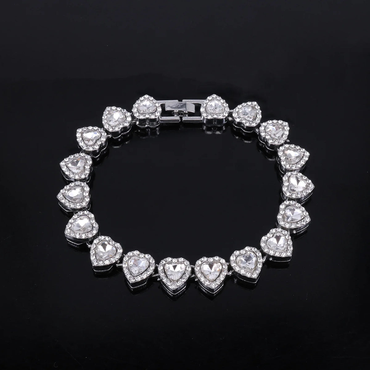 Heart Sparkle Necklace & Bracelet Collection