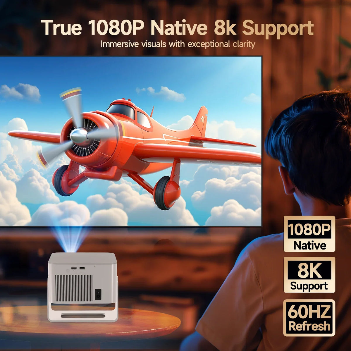 Magcubic HY350 Max 1080P Projector with Auto Focus