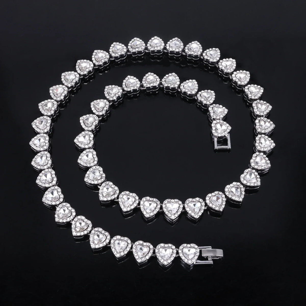 Heart Sparkle Necklace & Bracelet Collection