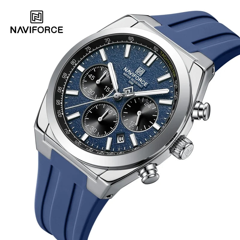 Naviforce NF-7132 Textured Dial Sport Watch