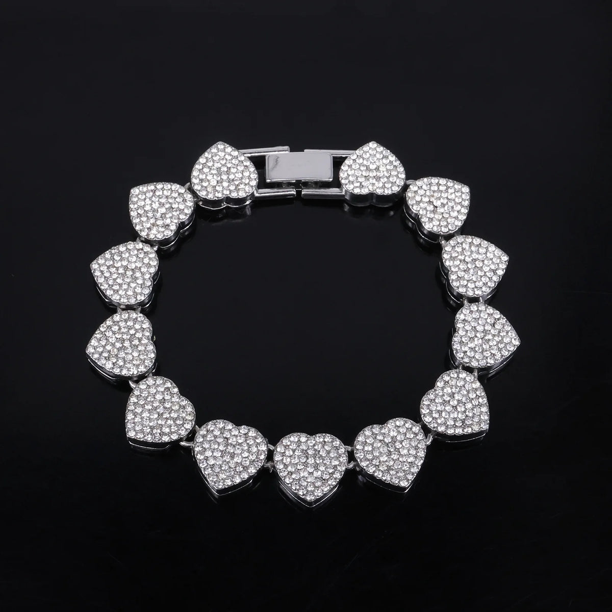 Heart Sparkle Necklace & Bracelet Collection