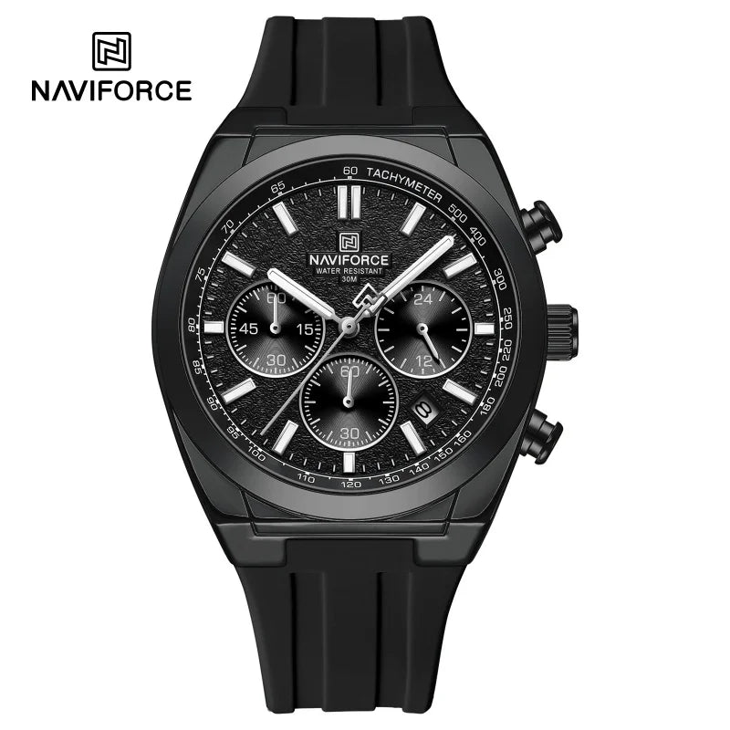 Naviforce NF-7132 Textured Dial Sport Watch