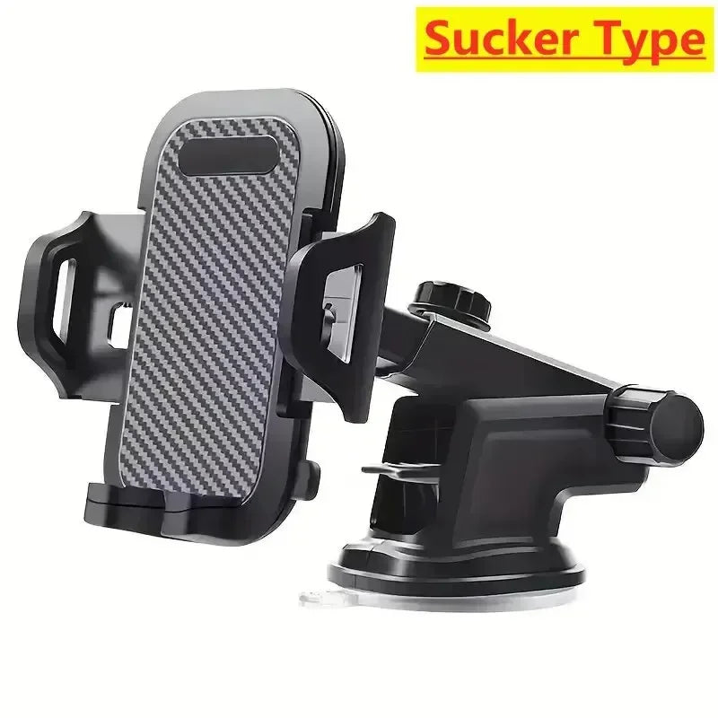 Universal Car Phone Holder Suction Cup Mount Stand iPhone Samsung Xiaomi