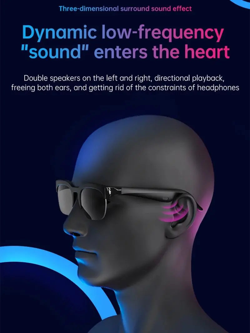XG89 Bluetooth Smart Glasses with Audio & Translation | Braviixx