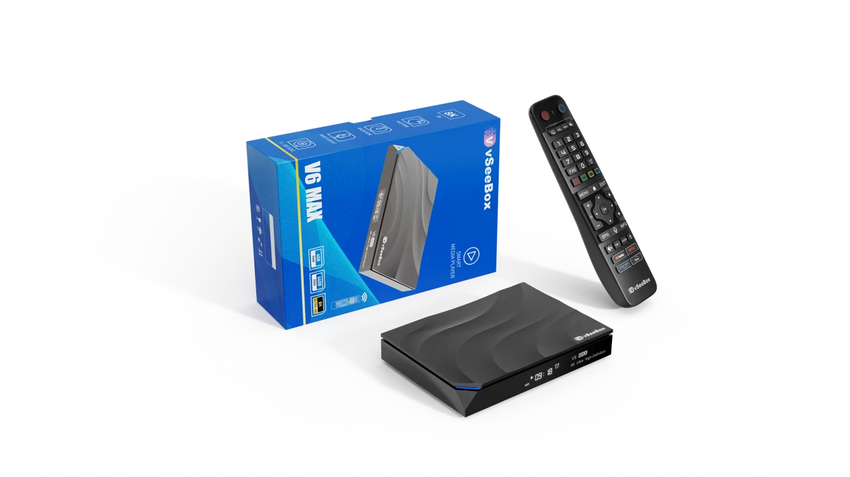 vSeeBox V6 Max Android 14 Streaming