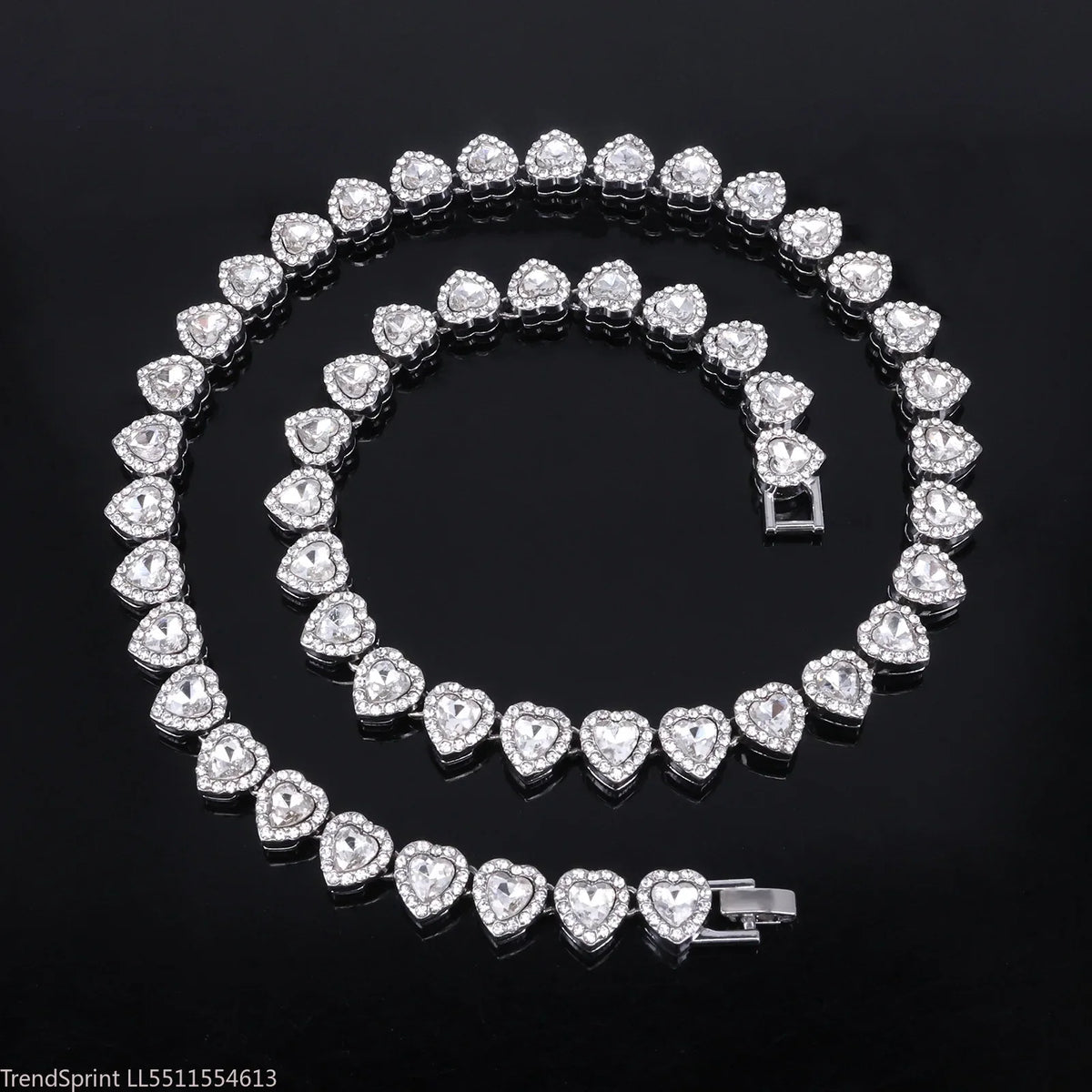 Heart Sparkle Necklace & Bracelet Collection