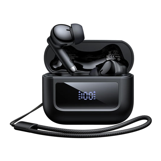 mcdodo B04 Series in-Ear Digital Display TWS Headphones 5.3 Bluetooth Headset Wireless Earbuds Lossless Sound with Anti-Lost Lanyard LED Invisible Display Earphones with Wireless Charging Box
