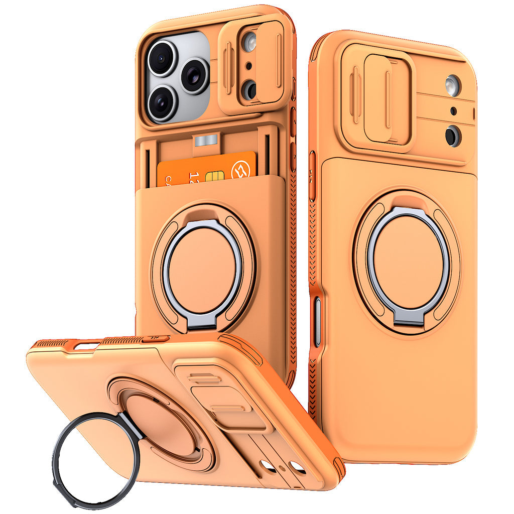 ShieldVault – 2-in-1 Shockproof Card Holder Phone Case