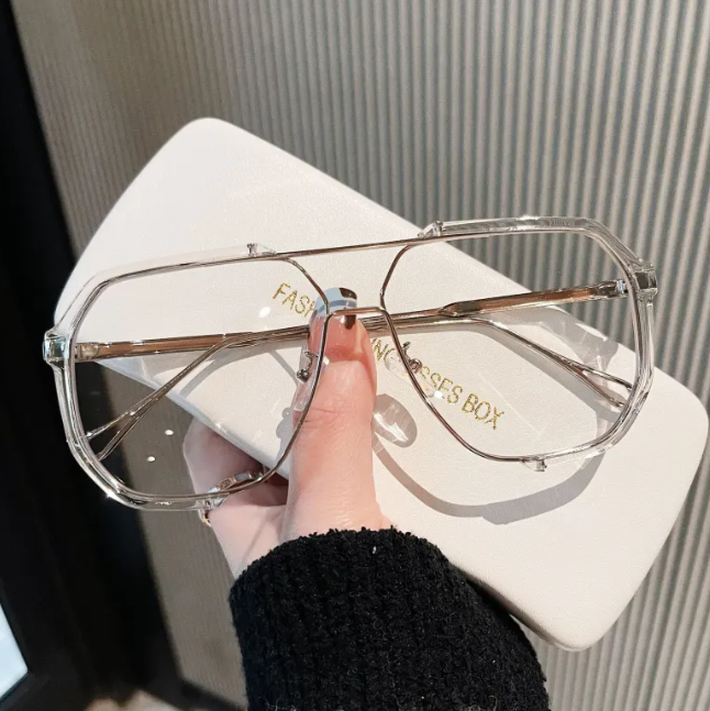 Double Beam Oversized Fashion Glasses
